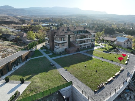 შატო მეფის ქალაქი • Chateau Mephis Kalaki-ის მწვანე გადახურვა