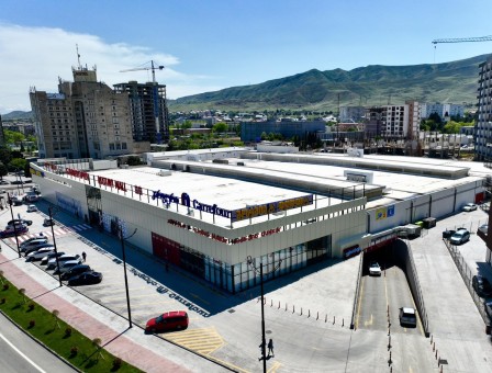 Rustavi Mall • რუსთავი მოლი- ის გადახურვა